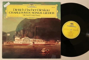 CHARLES IVES Lieder Dietrich Fischer-Dieskau Michael Ponti Deutsche Grammophon LP - Bild 1 von 7
