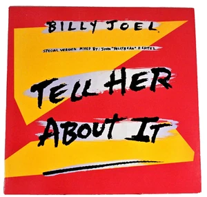 Billy Joel,Tell Her About It, 1983 Columbia Records 12" Vinyl LP Maxi-Single - Imagen 1 de 5