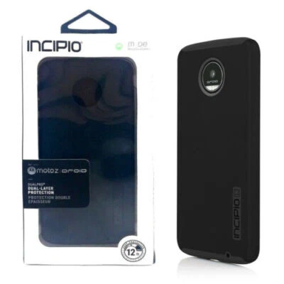 Capa protetora capa dura silicone camada dupla para Moto Z Droid Incipio DualPro - Imagem 1 de 4