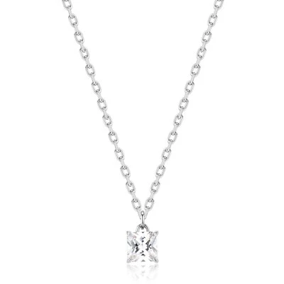 S'AGAPO TRICKY COLLANA DA UOMO IN ACCIAIO PUNTO LUCE CON ZIRCONE STK08 (3514) - Immagine 1 di 4