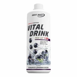 Best Body Low Carb Vital Drink Mineral Drink Konzentrat Sirup 1L Johannisbeere - Bild 1 von 1