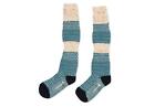 Smartwool ESF16195 Women's Knit Knee High Socks, Blue/White Size XS