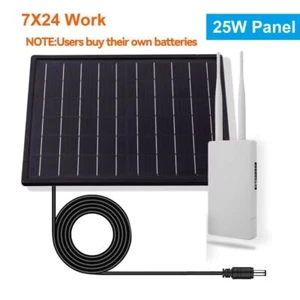 Waterproof 4G SIM Card Router 25W WiFi Solar Panel Built-in 6*18650 Battery - Picture 1 of 6