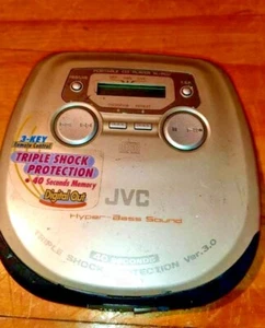 JVC XL-PG7 PORTABLE CD PLAYER MUSIC TRIPLE SHOCK PROTECTION HYPER BASS SOUND 3.0 - Picture 1 of 2