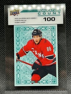 2023-24 Upper Deck Martin Necas Population Count 100 #PC-6 Hurricanes