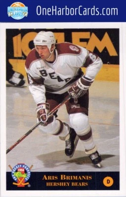 1994 Classic Pro Prospects Hershey Bears Hockey Card #138 Aris Brimanis - Image 1 of 2