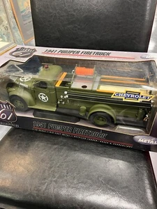 Highway 61 1941 Chevy Pumper Firetruck #50187  - Picture 1 of 6