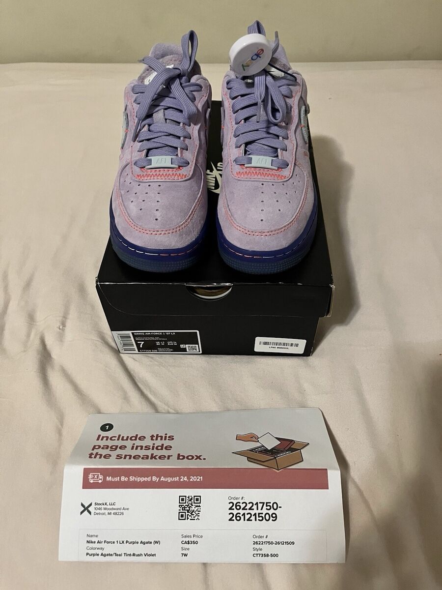 Nike Air Force 1 LX Low Purple Agate W for sale | eBay Nike Air Force 1 LX Low Purple Agate W for sale | eBay