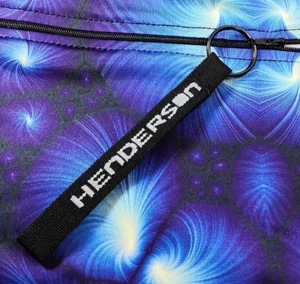 Henderson Scuba Diving Diver Key Chain Zipper Pull Banner KeyChain NEW - Picture 1 of 5