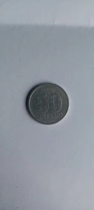 50 pfennigmünze  ddr 1958 selten - Bild 1 von 2