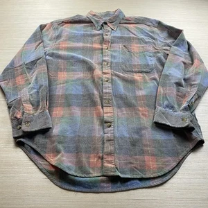 The Territory Ahead Corduroy Brushed Textured Shirt Men’s Large Vintage - Picture 1 of 8