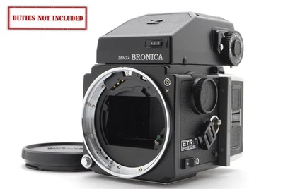READ! [Near MINT] Zenza Bronica ETRS Body 120 Film Back AE II Finder From JAPAN - Image 1 of 4