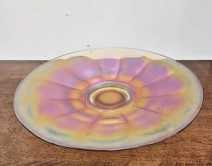 PLATO PEDESTAL PANEL ANCHO VIDRIO CARNAVAL IMPERIAL - PLACA PICADORA - Imagen 1 de 3