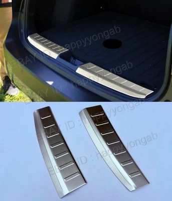 For 2025-2026 Nissan Kicks Stainless Steel Rear Inner Guard Bumper Cover Trim - Image 1 of 2