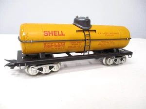Marx 652 Shell Kesselwagen orange Litho Scale Serie ungelaufen Spur O X7229 - Bild 1 von 8