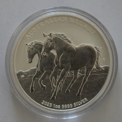 1 Unze Silber, The Australian Brumby, Australien, 2023 - Bild 1 von 2