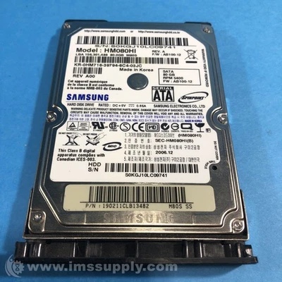 Samsung HM080HI 80 GB Hard Drive USIP - Image 1 of 4