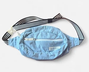 Adidas Light Blue Fanny Pack Bag Purse Women’s - Picture 1 of 4