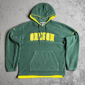 Y2K Vintage Oregon Ducks Columbia Herren Fleece Hoodie M Relaxed Fit Pullover NCAA - Bild 1 von 6