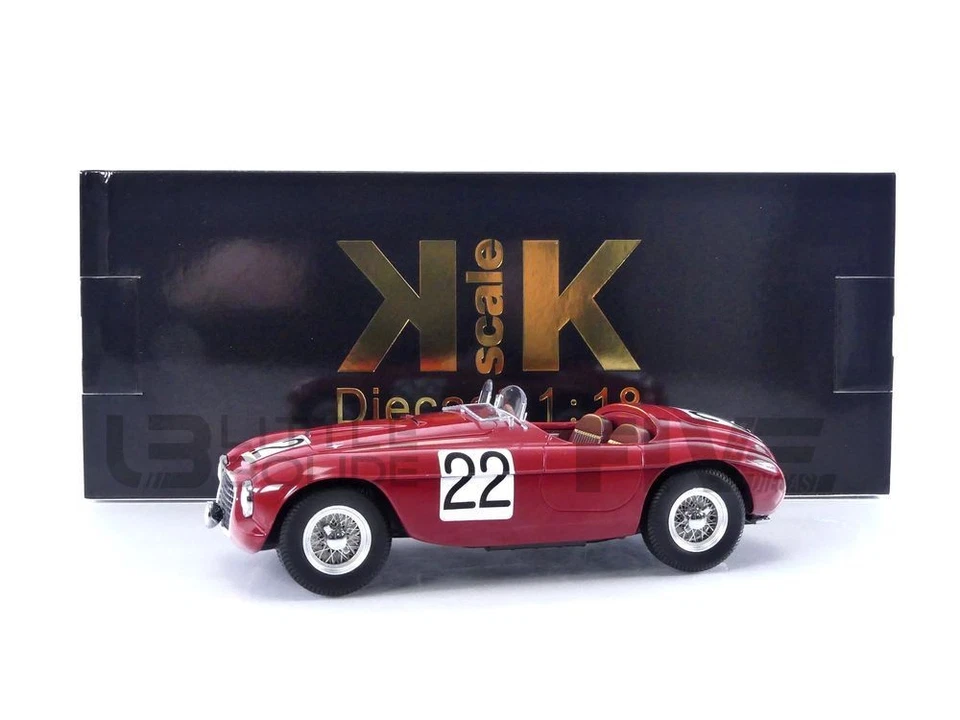 KK SCALE MODELS 1/18 - FERRARI 166 MM BARCHETTA - WINNER LE MANS 1949 180913R - Photo 1/1
