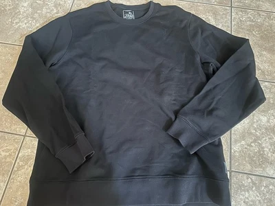 PRPS 3XL Basic Crewneck Pullover Sweatshirt Black  - Image 1 of 4
