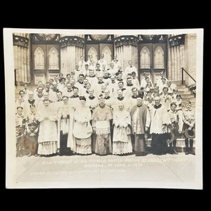 Katholisches Foto Silberjubiläum 1936 - Rev. Thomas B. Martin - Roanoke VA RARE - Bild 1 von 12