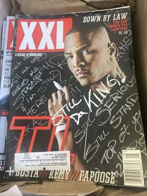 XXL Hip Hop Magazine T.I. BUSTA REMY PAPOOSE AUG 2008 - Image 1 of 2