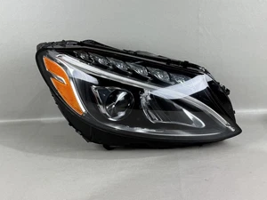 Complete! 2015-2018 Mercedes C-Class Front Right RH Side LED Headlight OEM - Bild 1 von 13