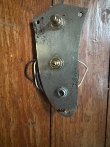1970 Vintage Fender Jaguar/Jazzmaster Control Assembly Plate ORIGINAL 1970s USA - Bild 1 von 6
