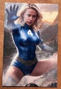 Sue Storm FF Cover: Deviant Nation #11/100 w/COA (Dual Cover) - Picture 1 of 3