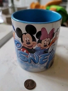 Tazza caffè DISNEY Jerry Leigh tazza personaggi cast Topolino Minnie Paperino Pippo nuova - Foto 1 di 7