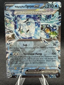 Wellspring Mask Ogerpon ex 027/131 Pokemon Prismatic Evolutions Double Rare NM - Picture 1 of 2