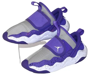 Girls Air Jordan 23SEVEN PURPLE VENOM size 3Y DQ9293-500 Preowned sneakers - Picture 1 of 12