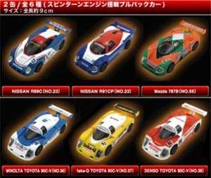 Suntory,Great Racing Car Collection,All 6 Cars Full Set,Spin & Go Pull-Back - Picture 1 of 12
