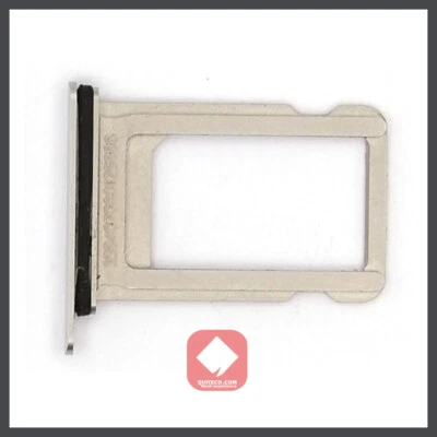 Carrello Slot Porta Nano Sim Card Argento per iPhone X Vassoio Silver Originale - Immagine 1 di 3