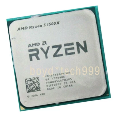AMD Ryzen 5 1500X R5-1500X CPU 65W 3.5-3.7 GHz 4-Core Socket AM4 Processor - Image 1 of 4