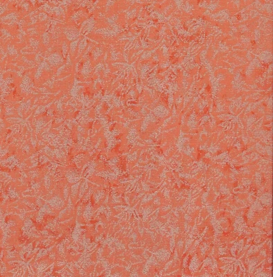 BOLT END Fairy Frost PAPAYA Dark Orange Michael Miller Fabric By the FQ - 1/4 YD - Image 1 of 4
