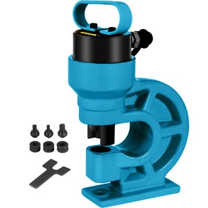 CH-60 Hydraulic Hole Punching Tool Puncher 31T 3/4\" 1/2\" Electric Pump GOOD - Picture 1 of 12