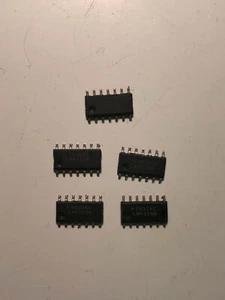 LMV324M Quad LV operational amplifier SOP-14 National genuine part x5 pcs - Imagen 1 de 1