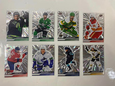 2023/24 Upper Deck Series 1 Hockey Lot of 8 Outburst Silver's - Seguin +