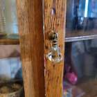 Antique Brass Drawer  Pulls Handles Teardrop  Glass Kitchen Cabinet  Knobs Vintage