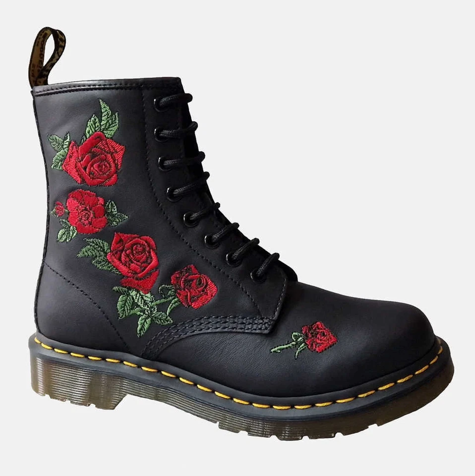 Dr. Martens 1460 8-Loch Stiefel Vonda schwarz