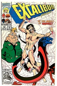 "EXCALIBUR" Issue # 56 (Nov, 1992, Marvel Comics) f. ALAN DAVIS art - Picture 1 of 1