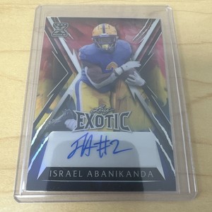 2023 LEAF EXOTIC ISRAEL ABANIKANDA RC #/9