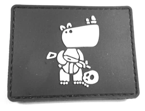 NEW ECUSSON à scratch - dessin en relief - hyppopotame - Bild 1 von 3