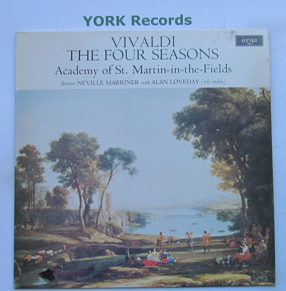 ZRG 654 - VIVALDI - The Four Seasons MARRINER AoSMITF - Excellent Con LP Record - Image 1 of 1