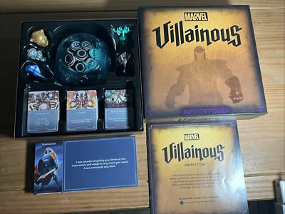 Marvel Villainous Infinite Power Board Game Complete Barely Used. See Condition - Image 1 of 4