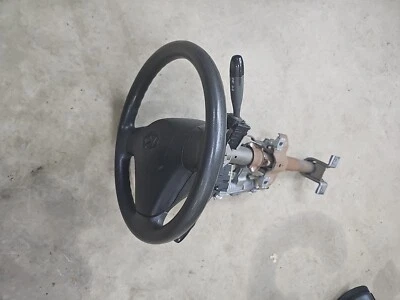 2009 HYUNDAI ACCENT Steering Wheel Column Headlight Wiper Switch Ignition Lock  - Image 1 of 4