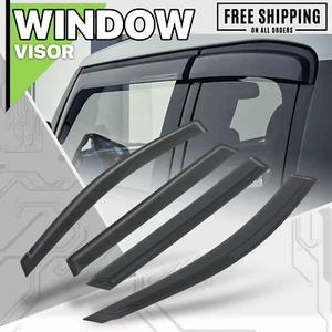 Tape-On Window Visor Shade Vent Wind Rain Deflector fit 13-21 Nissan Pathfinder - Picture 1 of 6