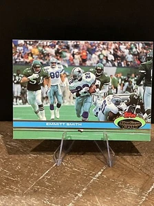 1991 Topps Stadium Club - #2 Emmitt Smith Salón de la fama All Time Leading Rusher🔥 - Imagen 1 de 2